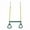 Green, variant on Jungle Gym Kingdom 18 Steel Trapeze Swing Bar with Rings 36 Heavy Duty Chain Swing Set Accessories, Green