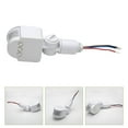 thumbnail image 3 of PIR Sensor Detector Switch AC85-265V LED Light PIR Infrared Motion Sensor Light Switch, 3 of 8