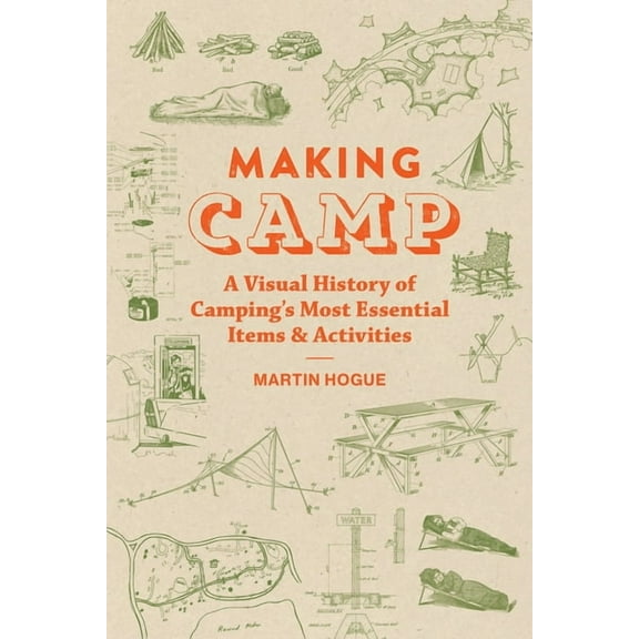 Making Camp: A Visual History of Camping's Most Essential Items and Activities, (Hardcover)