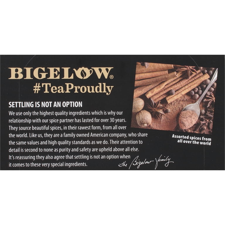 Bigelow Spiced Chai Black Tea Bags, 20 Count photo 8