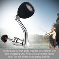 thumbnail image 4 of HUGFEGWE Fishing Spinning Reel Handle Metal Rocker Arm Reel Replacement Power Handle Grip UA824-11465, 4 of 8