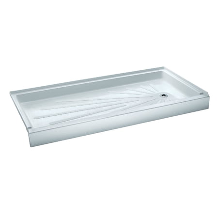 Mustee 360R Caregiver Shower Base, White