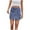 C, variant on Xunlbb Jean Mini Skirts for Women Denim, Women's Fashion Solid Color Elastic Waist Cowboy Cargo Skirt Gift for Girls, Size S-2XL