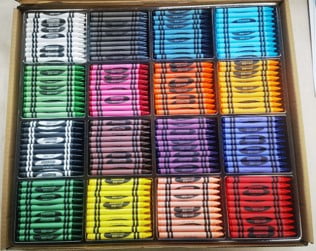 Pen+GEAR  Classic Crayons, 800 Count in Class Pack, 16 Assorted Colors