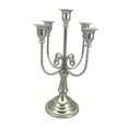 thumbnail image 3 of Candelabro Candelabro con 5 Brazos Adorno de Escritorio Centro de Mesa Decorativo Tradicional para Decoración Festiva de Fiesta Resistente 20cmx30cm, 3 of 9