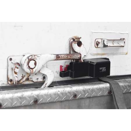 Richco Kurly Lock - RANGER LOCK RGRU-0L Padlock Guard,Hardened Steel,Blk,10
