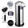 thumbnail image 4 of Bewildely Dispensador automático de jabón líquido, bomba dispensadora sin contacto de jabón con Sensor líquido inteligente manos libres para cocina, Suministros de limpieza para el hogar Bewildely HA5410-00B, 4 of 6