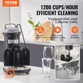 thumbnail image 2 of Lavadora de vidrio VEVOR Electric Commercial con 5 cepillos, 1200 tazas/h, 2 of 9