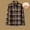 Coffee, variant on Men's Cotton Flannel Shirt Jacket Fleece Lined Long Sleeve Plaid Shirt for Men