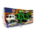 thumbnail image 3 of Camión Transportador Adventure Force Remolque con Vehículos Verde 5 Piezas, 3 of 4