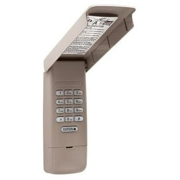 877MAX Keyless Entry Keypad - Chamberlain & Sears Compatible - 315/390MHz - Wireless Garage Door Keypad - 4-Digit Code - Security 2.0 Technology