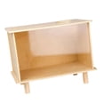 thumbnail image 3 of Almencla Hamster Digging Box Wooden Hideout for Dwarf Hamsters Lemmings Small Animals Large, 3 of 8