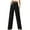 Women Black Pants, variant on Tuphregyow Women's Wide Leg High Waisted Business Pants Straight Cut Capris with Pockets, Perfect for Office and Outdoor Wear White XL