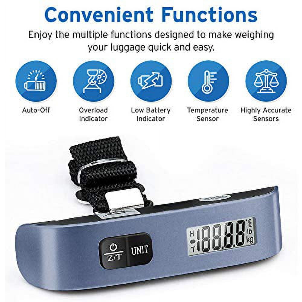 Go Travel Digital Luggage Scale, Travel Accessories, Clothing &  Accessories