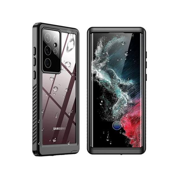 Samsung Galaxy S22 Ultra Case Waterproof with Built-in Screen Protector Full Protection Heavy Duty Shockproof Cover for Galaxy S22 Ultra 5G 6.8 inch 2022