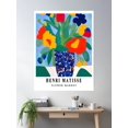 thumbnail image 2 of Matisse Flowers Painting Poster Wall Art, Modern Wall Decor For Living Room Bedroom, 8x12 UNFRAMED, 2 of 3