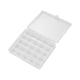thumbnail image 3 of Caja De Carretes De Bobinas Vacías Con 25 Ranuras, Fundas De Bobina Para Máquina De Coser, Costura Para El Hogar Vogacara HA014579-00, 3 of 6