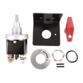 thumbnail image 2 of 300A Master Battery Disconnect Switch Power Cut Off Isolator 12V 36V for Car Truck RV Yacht Boat with Robust Metal Construction, 2 of 7