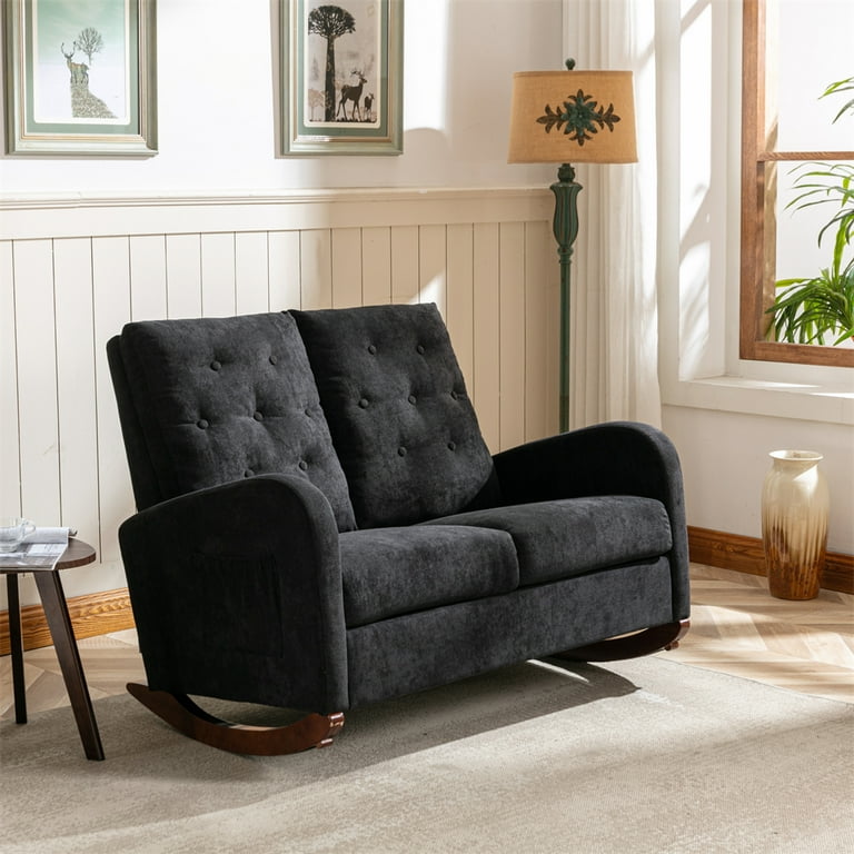 Calliope fabric discount oversized recliner chair