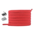 thumbnail image 1 of Qarigey Cordones elásticos, hebilla de presión, banda de goma, cordones para zapatos deportivos Accesorios de calzado Rojo, 1 of 6