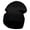 Black, variant on Navy Seal Badge Embroidered 12 Inch Long Knitted Beanie - White OSFM