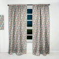 thumbnail image 2 of Designart 'Antique Broken Wood' Modern & Contemporary Curtain Panel, 2 of 5