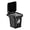 Black, variant on Wall Mounted Ash Bin, Wall-mounted Ashtray With Lid(White)