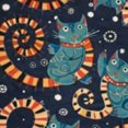 thumbnail image 6 of Round Tablecloth Round Tablecloth with , Oil Proof Table Cloth Wipe Clean Table Cover, 6 of 8
