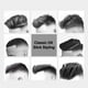 thumbnail image 3 of Dientes anchos Peine del cabello Hombre Plástico Clásico Aceite Slick Styling Cepillo para MABOTO Peine, 3 of 5