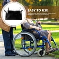 thumbnail image 3 of MUSEYA Wheelchair Under Seat Storage Bag Foldable Oxford Cloth for Travel 1Set, 3 of 8