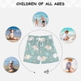 thumbnail image 6 of Elephant Pattern Swim Trunks Quick Dry Beach Pool Board Shorts Lightweight Stylish Print Sizes 2T to XL, 6 of 8