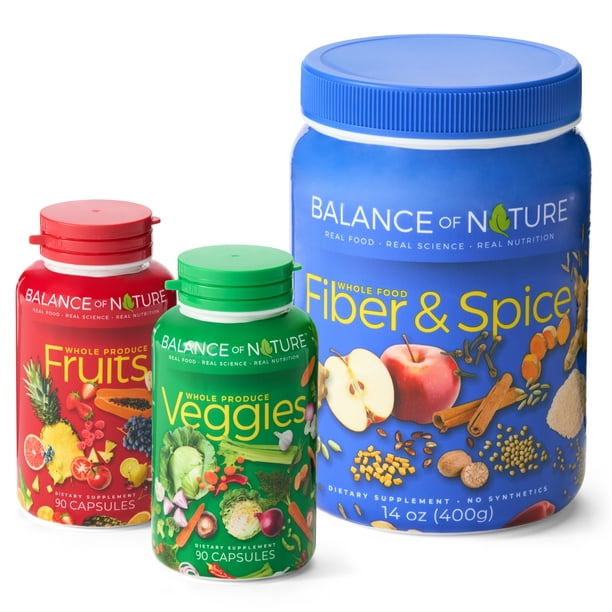 Balance of Nature Fruits and Veggies Whole Food Supplement with