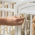 thumbnail image 3 of IRIS USA 24" Exercise 6-Panel Pet Playpen with Door, Dog Cat Playpen For Puppy Small Dogs Keep Pets Secure Easy Assemble Easy Storing Customizable Non-Skid Rubber Feet, White, 3 of 6