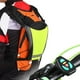 thumbnail image 5 of Mochila reflectante recargable Soidarity con indicador LED USB para bicicleta Gris, 5 of 6