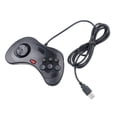 thumbnail image 1 of Manette de Jeu Filaire USB pour Système Sega Saturn et PC - Joypad Style Classique, 1 of 5