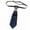 Blue, variant on Uniform Pre Tied Tie for Girls Senior School Lady Uniform Pre-tied Tie Elegant Look for Business and Office Use