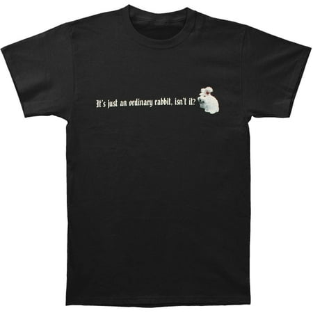 Monty Python Men's  Killer Rabbit T-shirt Black (Monty Python Best Bits)