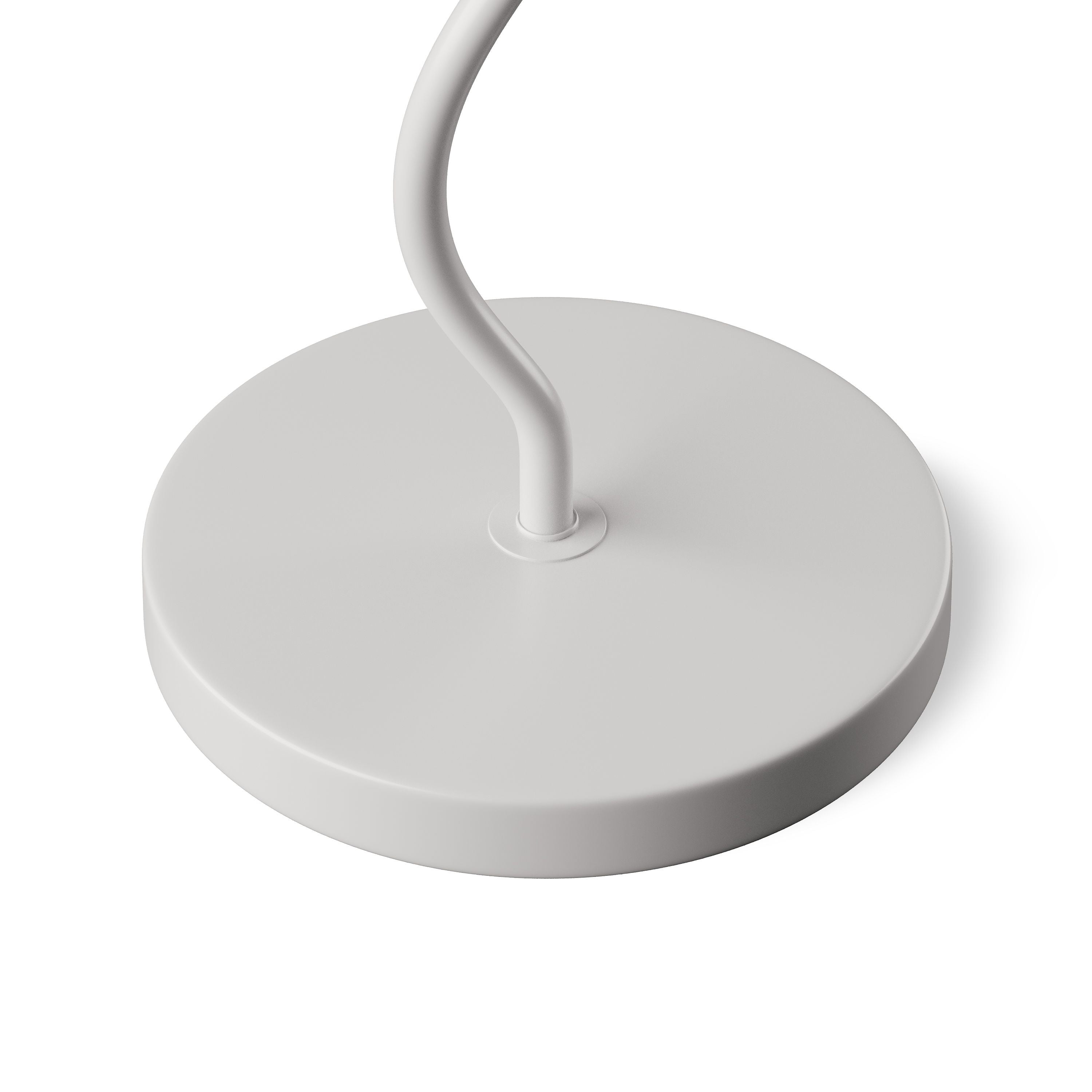 Mainstays 58 in Greige Floor Lamp with Fabric Shade