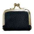 thumbnail image 3 of Mini Joyero Cuero Con Bolso Monedas Vintage Portátil Kiss Lock () Verde, 3 of 6