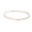 14K Rose Gold Plated, variant on PicturesOnGold Dainty Thin Name Bar Bracelet w/ Chain Extender - Sterling Silver