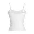thumbnail image 5 of DuoJiaJ Women's Spring And Summer Solid Color Knitted Hot Girl Casual Tank Top With Strap Top Women’s Cami Tanks, 5 of 5