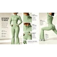 thumbnail image 4 of Apeya 2 Piece Workout Sets for Women, Yoga Set with Zip Long Sleeve Top and High Waist Elastic Bottoms, Soft Nylon Blend Activewear Multiple Colors Available for Yoga Fitness, 4 of 6
