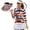 Lemon, variant on Garronmavis Mermaid Scale Women's Golf Shirt and Sun Visor Hat Set Fit Plain 3/4 Sleeve Golf Shirts Sports Sun Visor Hat for Shopping and Daily Wear Breathable Fabric Quarter Zip