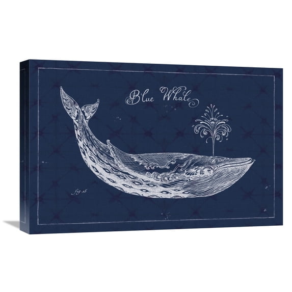 Global Gallery's 'Underwater Life IX' by Daphne Brissonnet Stretched Canvas Wall Art