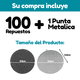 thumbnail image 2 of Repuestos Lima Circular Pies Callo Pedicure Reemplazable 100Pz, 2 of 6
