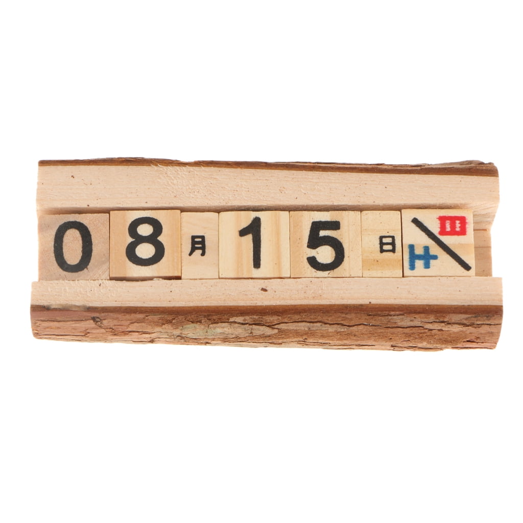 Vintage Wooden Block Perpetual Calendar Desk Accessory Shabby S vintage-wooden-block-perpetual-calendar-desk-accessory-shabby-s