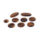 thumbnail image 2 of SAX SHELL KEY BOTON BOTONES INLAYS ALTO TenOR SOPRANO SAXOFONES PIEDRAS WOODWIND MUSICAL INSTRUMENTO DE LA DORCULA DE REPUESTO DE LA PARTE DE LA PARTE DE LA PARTE 9PCS AweSitey OD010981-00, 2 of 7