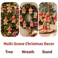 thumbnail image 7 of 12PCS Gingerbread Man Ornaments for Christmas Tree,Cute Gingerbread Man Cookie Hanging Ornaments, Christmas Tree Hanging Decorations for House Party DIY Decor Crafts, 7 of 7
