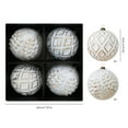 thumbnail image 3 of Bulk Christmas Ornaments Oversized Christmas Ornaments Christmas Decorations Flocked Christmas Balls Christmas Decoration SetMultiple Styles Of Christmas Tree Decorations Can Be Used For Other Party, 3 of 6