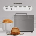 thumbnail image 2 of Cuckoo Bread Maker Machine with 15 Bake Settings and 3 Crust Colors, 2 of 5